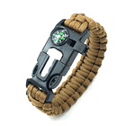  PULSERA PARACORD TÁCTICA CON BRÚJULA  2