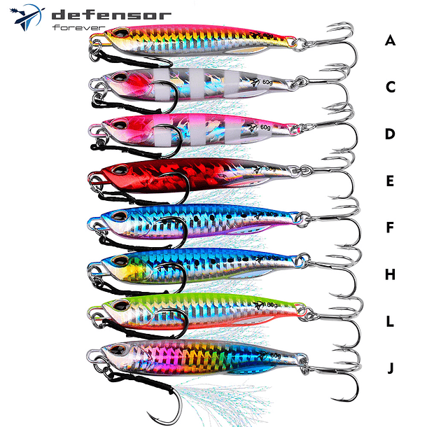 Modelo 4 Jig De Pesca (Señuelo) De 5 Cm Y 10 Gramos 1