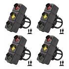 Luz Trasera Led Para Bicicleta, 30 Lm, 300 Mah, Micro Usb, R 1