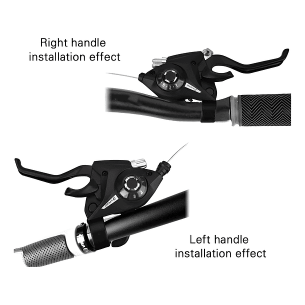 Manilla De Freno Y Cambio 7X3 Velocidades 6
