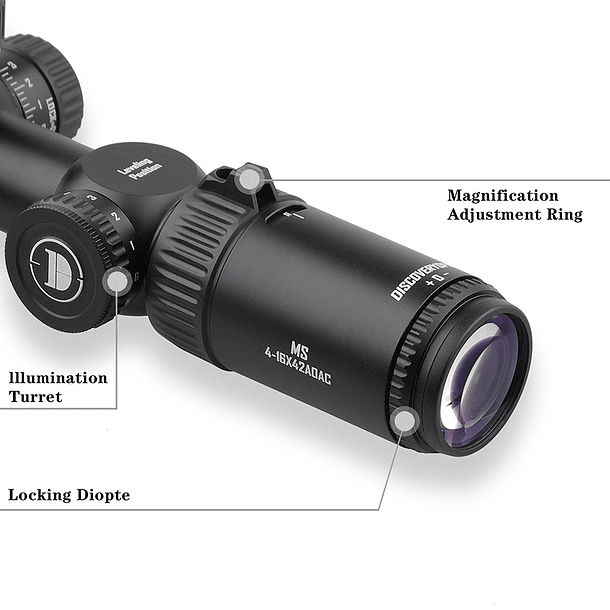 MIRA TELESCÓPICA   MS 4-16*42AOAC 5