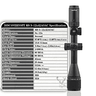 MIRA TELESCÓPICA MS 3-12x42AOAC 8