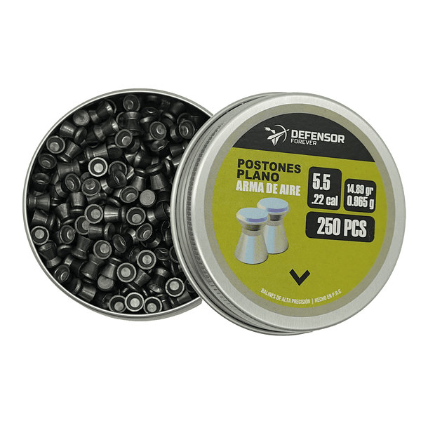 POSTONES PLANO 5.5MM 14.89GR 250UN