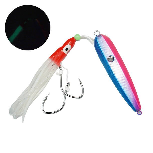 JIG CON PULPO DE PESCA 81MM/120G 6