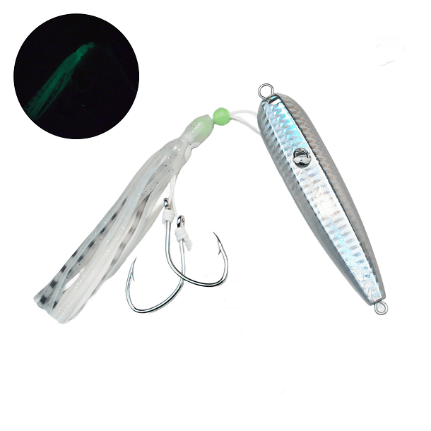 JIG CON PULPO DE PESCA 81MM/120G 9