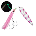 JIG CON PULPO DE PESCA 91MM/180G  3