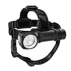 LINTERNA FRONTAL DE BUCEO RECARGABLE 1400 LUMEN  1