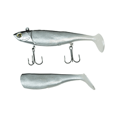 SEÑUELO VINILO CABEZA PLOMO 115MM / 40G