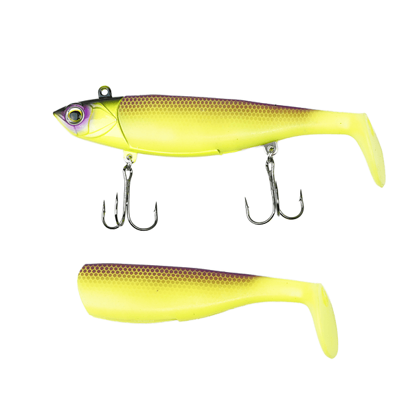   SEÑUELO VINILO CABEZA PLOMO 135MM / 60G  4