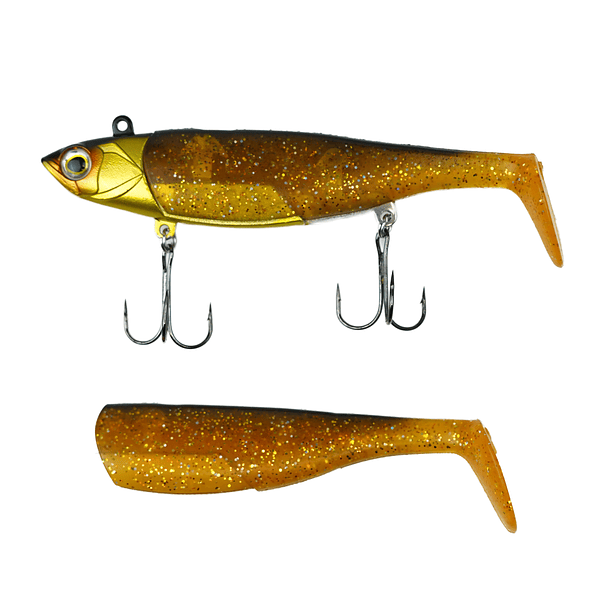   SEÑUELO VINILO CABEZA PLOMO 135MM / 60G  5