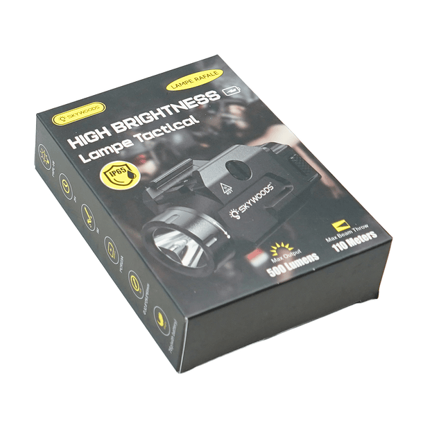 LINTERNA TÁCTICA 500 LUMEN  4