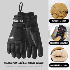GUANTES DE MUJER PARA NIEVE