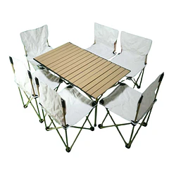 Juego De Mesa Y Sillas Para Camping