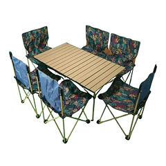 Juego De Mesa Y Sillas Para Camping