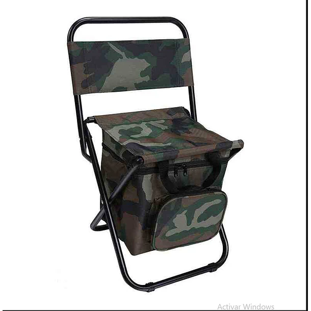 Silla Plegable De Camping Con Bolso Hielero 5