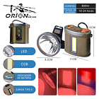 FOCO LUZ ROJA 800LM/10000mAh 2