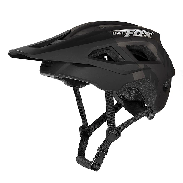 CASCO MTB BATFOX CON LUZ RECARGABLE  4