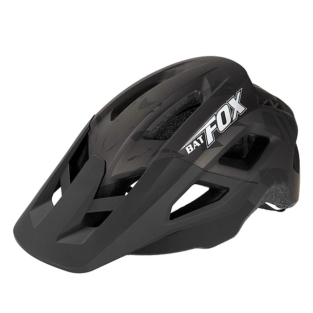 CASCO MTB BATFOX CON LUZ RECARGABLE  5
