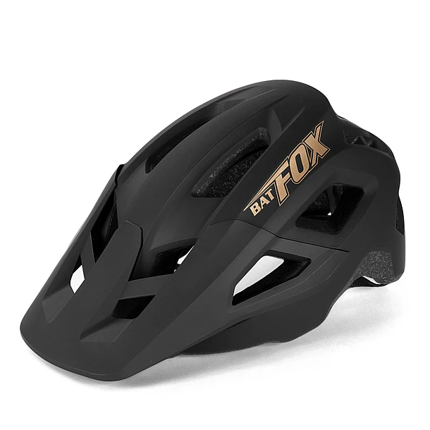 CASCO MTB BATFOX CON LUZ RECARGABLE  11