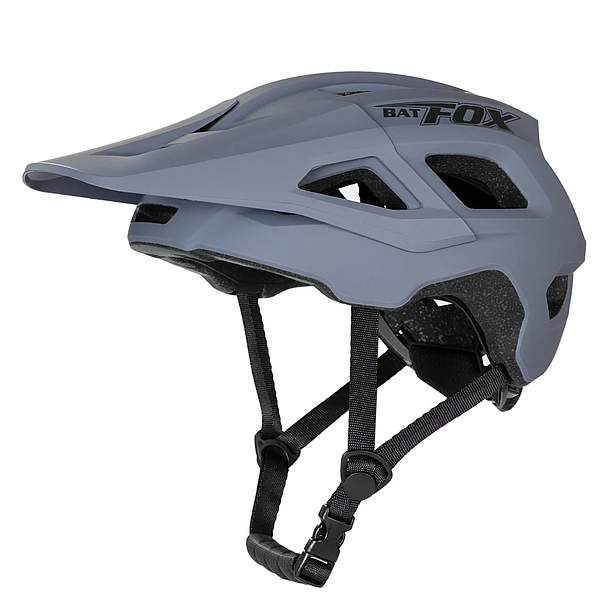 CASCO MTB BATFOX CON LUZ RECARGABLE  12