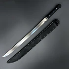 Katana Táctica tipo Ala de Ganso (Versión Ranurada) 1