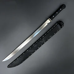 Katana Táctica tipo Ala de Ganso (Versión Ranurada)