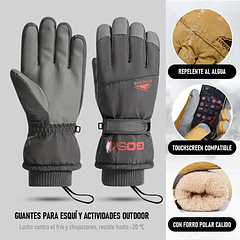 GUANTES DE HOMBRE PARA NIEVE 