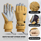 GUANTES DE HOMBRE PARA NIEVE  3
