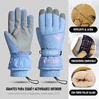 GUANTES DE MUJER PARA NIEVE 2