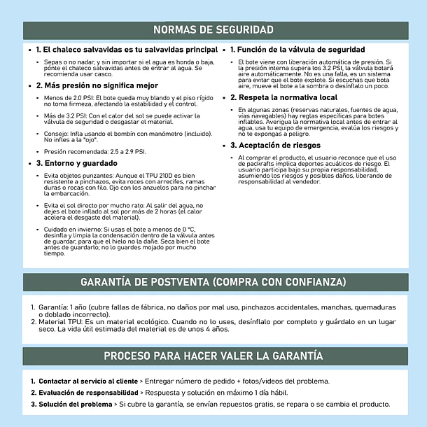 BOTE INFLABLE  18