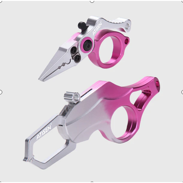 Set de Mini Alicate Multifuncional y Pinza Sujetadora De Pesca 2