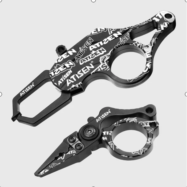 Set de Mini Alicate Multifuncional y Pinza Sujetadora De Pesca 3