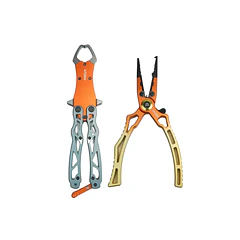Set De Alicate Multifuncional Y Pinza Sujetador Para Pesca 