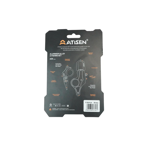 Set de Mini Alicate Multifuncional y Pinza Sujetadora De Pesca 6