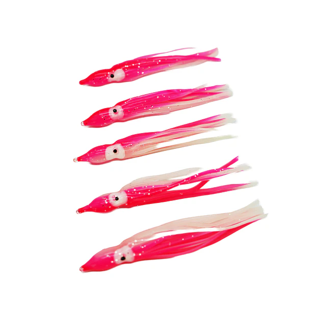 Señuelo de pulpo 5 PCS 90 MM / 3 G 13