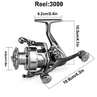 Carrete de Pesca RX 3