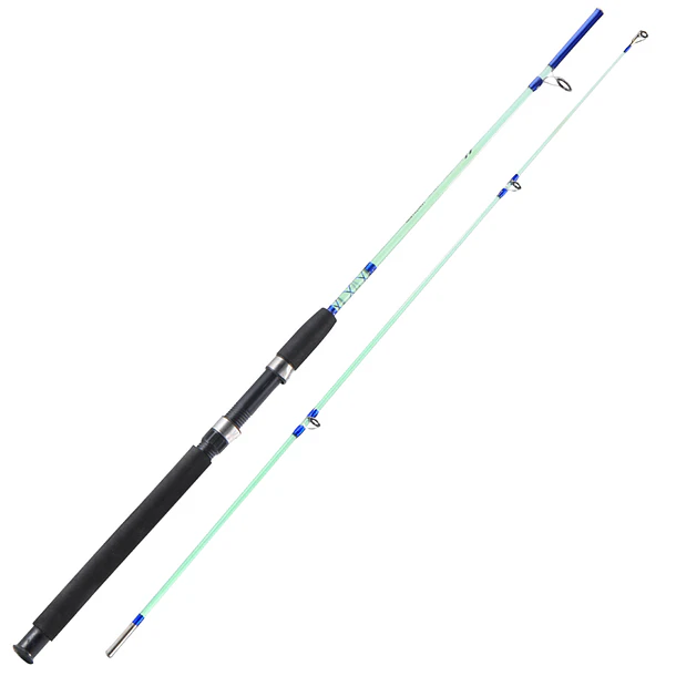CAÑA DE SPINNING AZUL 1,8 M - 2 TRAMOS - 80-150 G