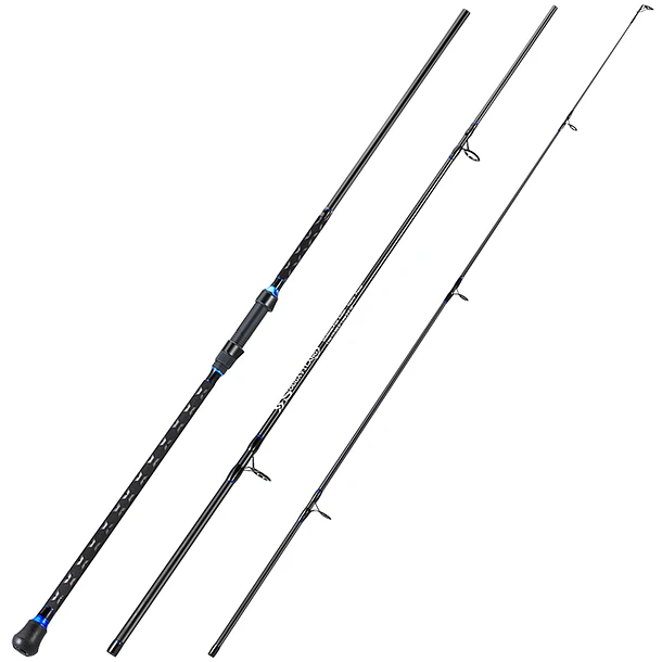 CAÑA DE SURFCASTING AZUL 2,7 M - 3 TRAMOS - POTENCIA HEAVY - 21-85 G