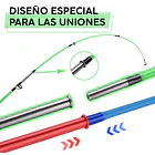 CAÑA DE SPINNING ROSADA 2,1 M - 2 TRAMOS - 80-150 G 3