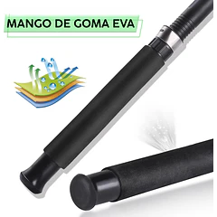 CAÑA DE SPINNING ROSADA 2,1 M - 2 TRAMOS - 80-150 G