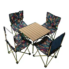 MESA Y SILLA PLEGABLE PARA CAMPING  2