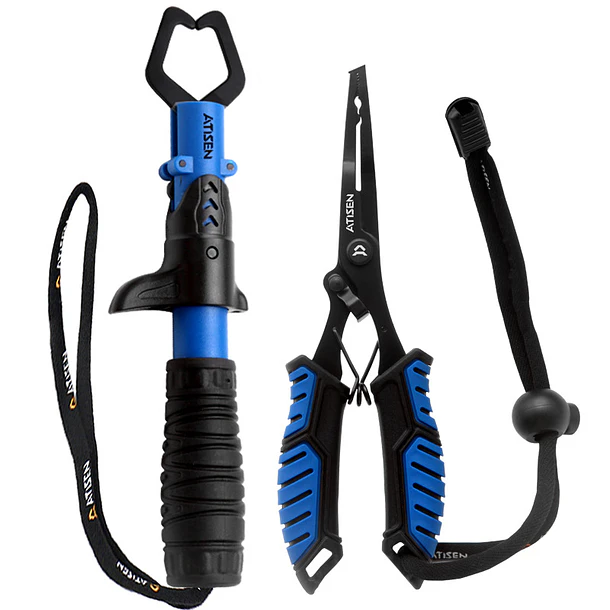 Set de Alicate de Pesca y Pinza Sujetadora 1