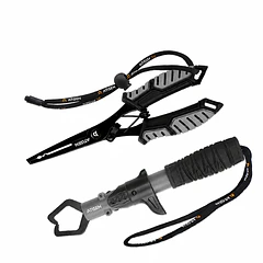 Set de Alicate de Pesca y Pinza Sujetadora