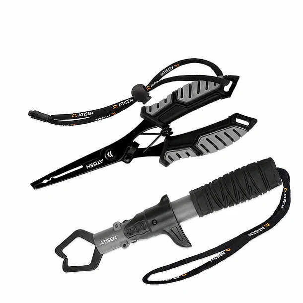 Set de Alicate de Pesca y Pinza Sujetadora 2