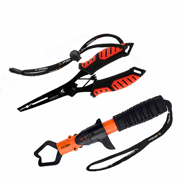 Set de Alicate de Pesca y Pinza Sujetadora 4