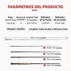 Set Caña De Mosca 10