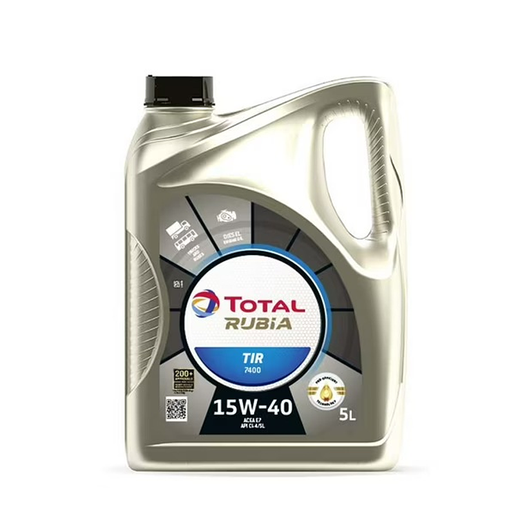 ACEITE 15W40 RUBIA TIR 7400 TOTAL 5 LTS 1