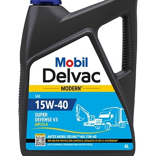 M DELVAC MODERN 15W-40 SUP DEF V3, 4L / DELVAC MX