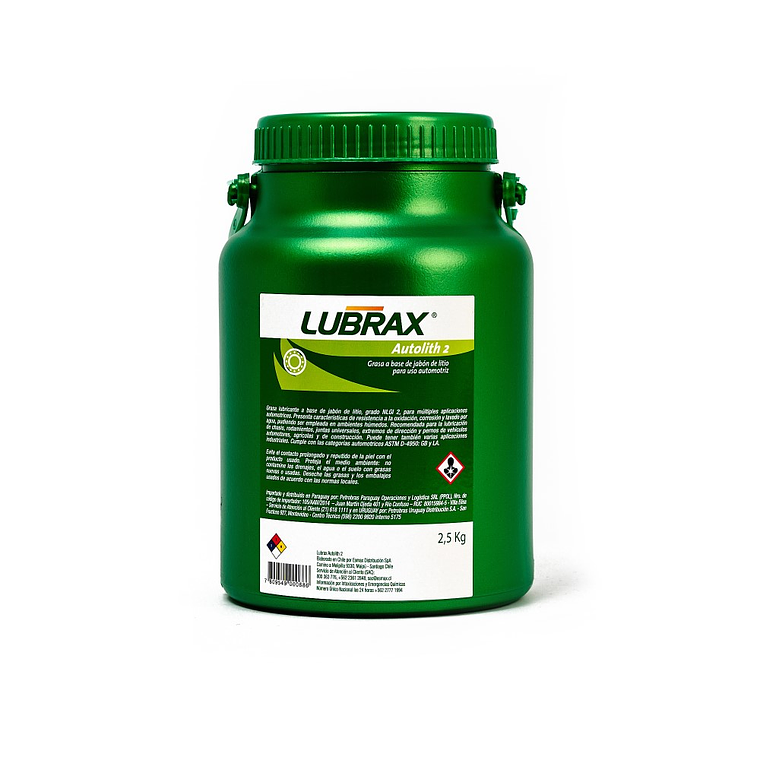 GRASA AUTOLITH -2 NLG I2 LUBRAX 2.5KG 1