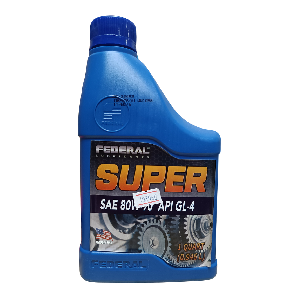 ACEITE 80W90 GL-4 FEDERAL 1 LTS 1